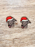Greyhound Christmas Edition ColourPop Stud Earrings
