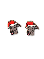 Greyhound Christmas Edition ColourPop Stud Earrings