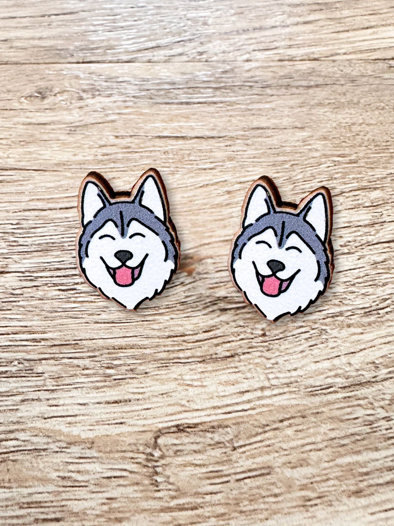 Husky ColourPop Stud Earrings