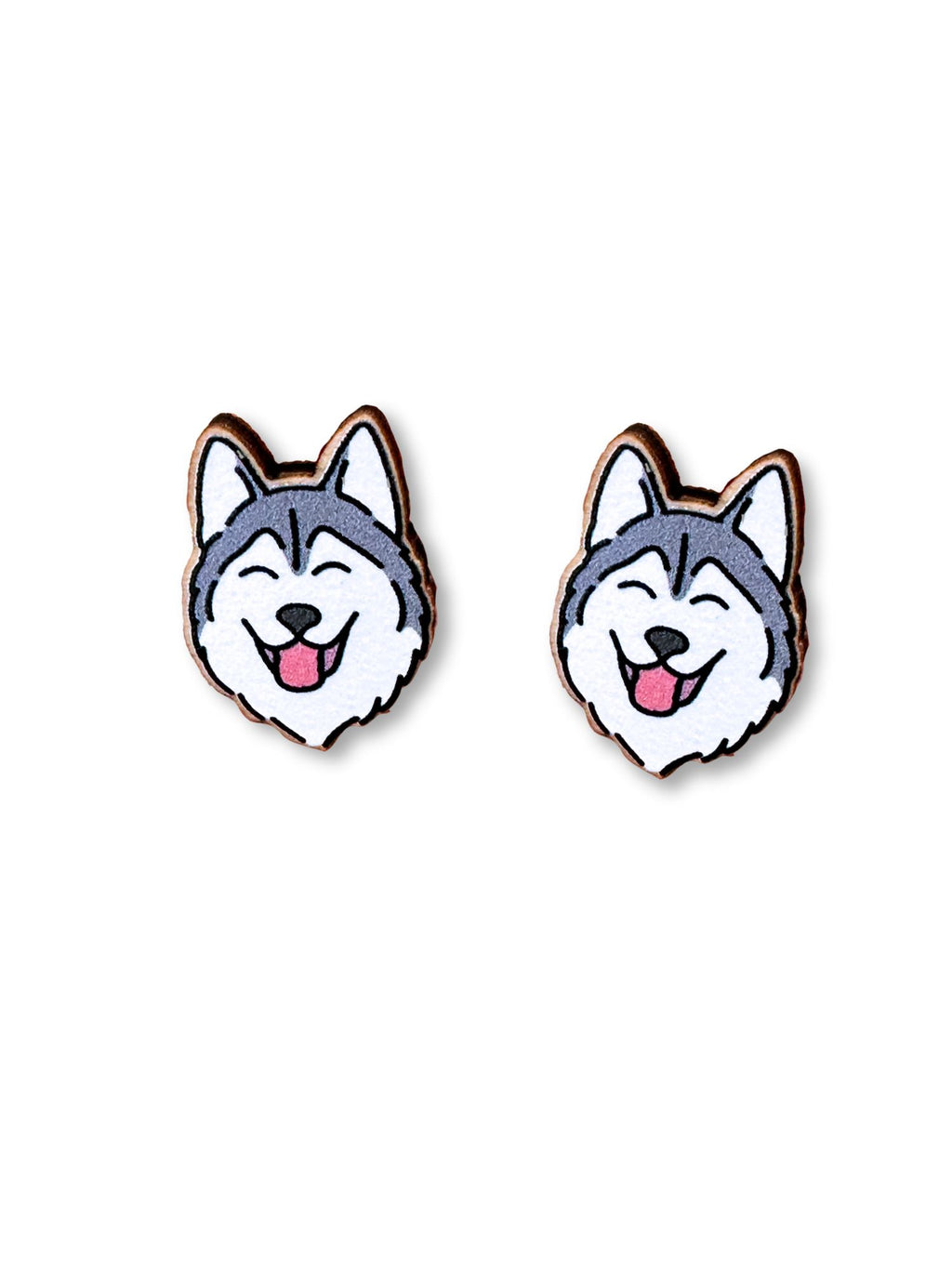 Husky ColourPop Stud Earrings