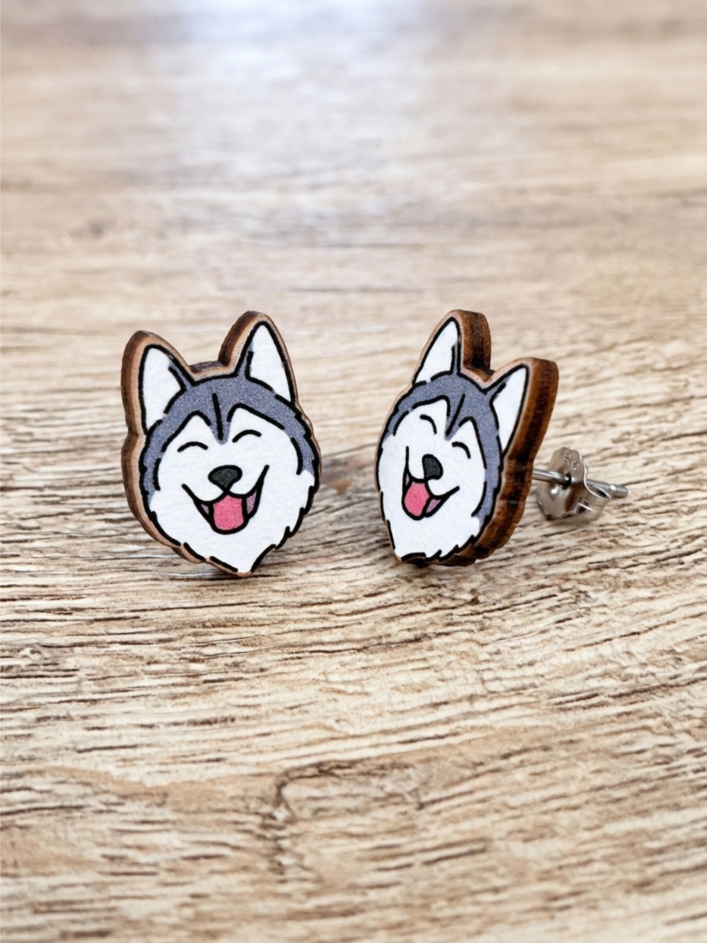 Husky ColourPop Stud Earrings