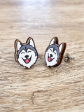 Husky ColourPop Stud Earrings