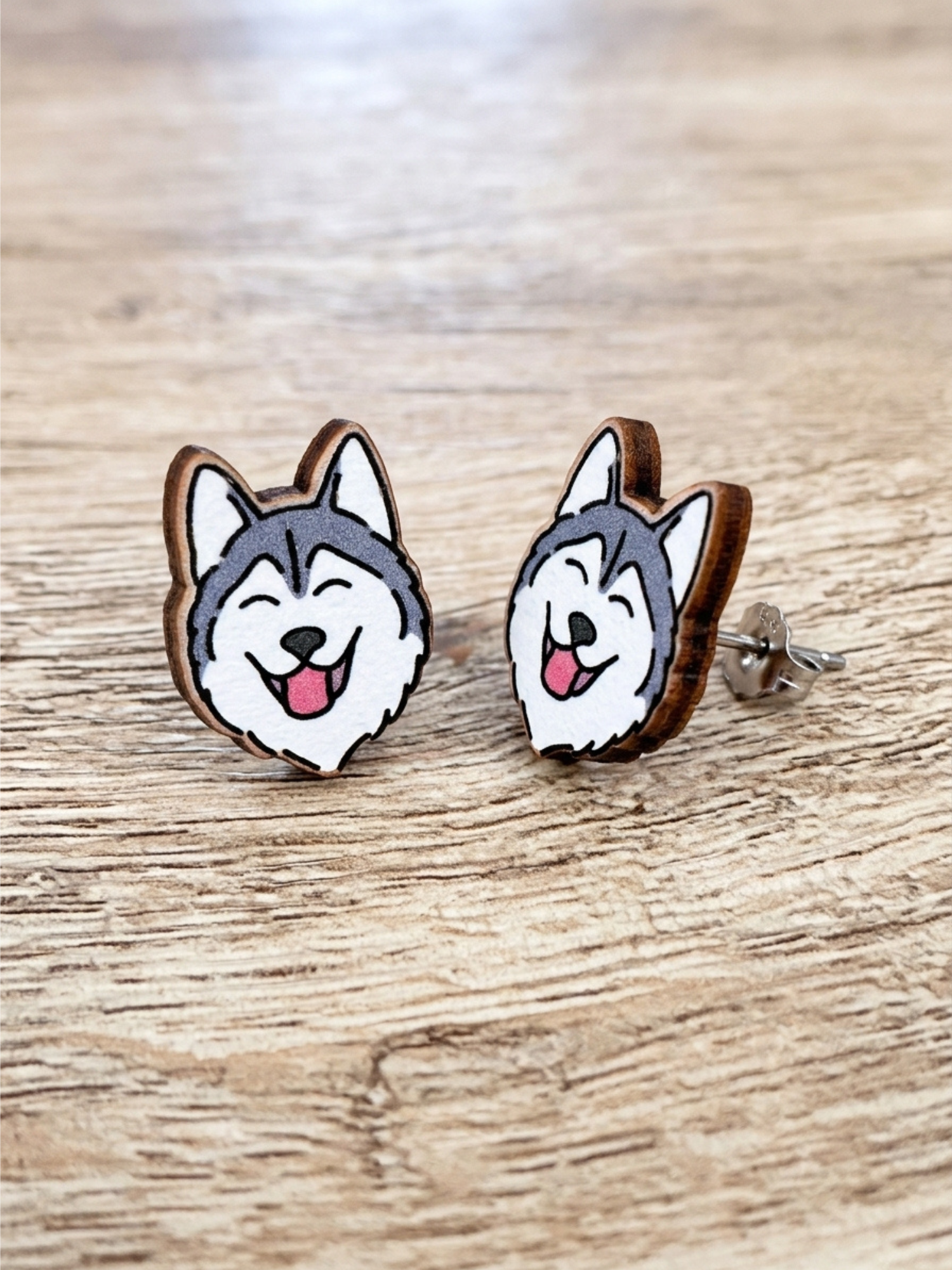 Husky ColourPop Stud Earrings