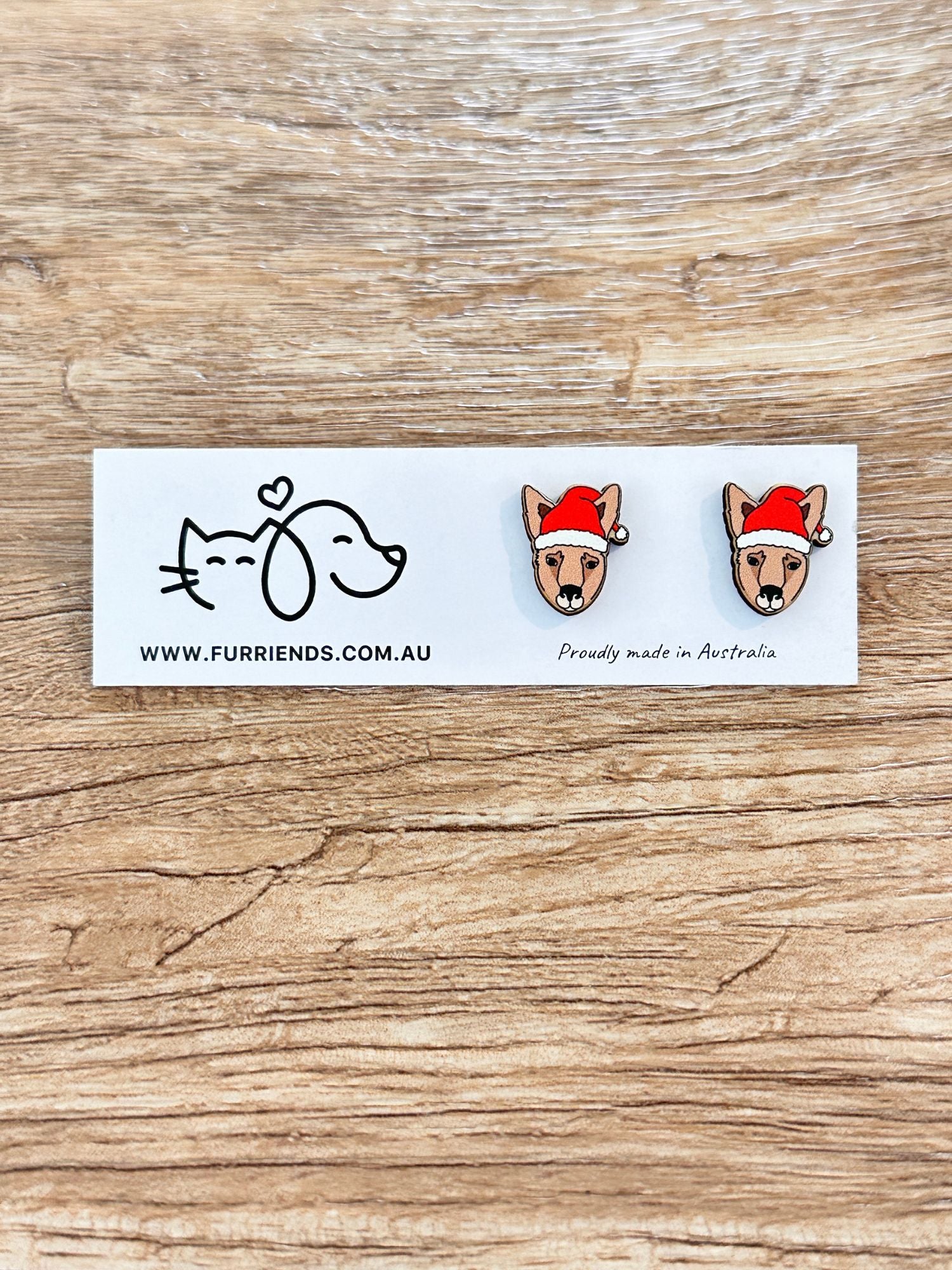 Kangaroo Christmas Edition ColourPop Stud Earrings