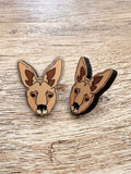 Kangaroo ColourPop Stud Earrings