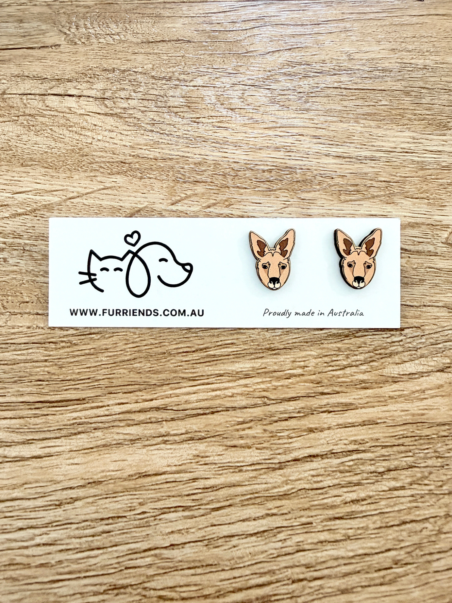 Kangaroo ColourPop Stud Earrings