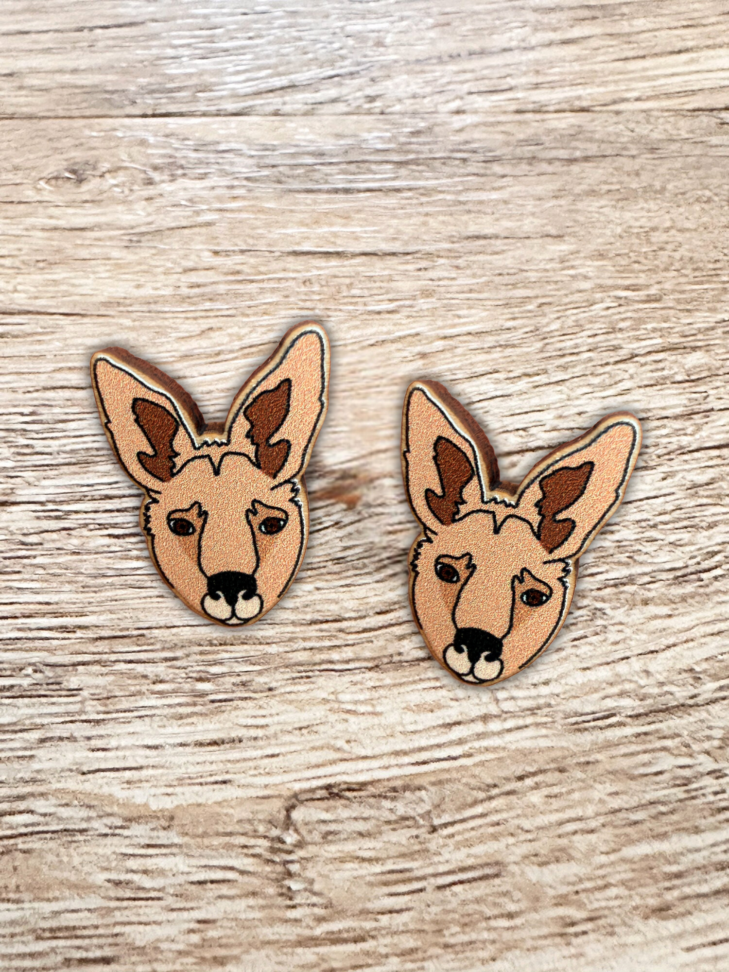 Kangaroo ColourPop Stud Earrings
