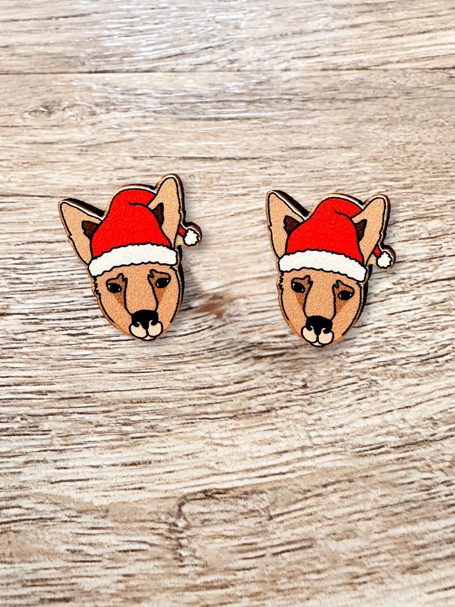 Kangaroo Christmas Edition ColourPop Stud Earrings
