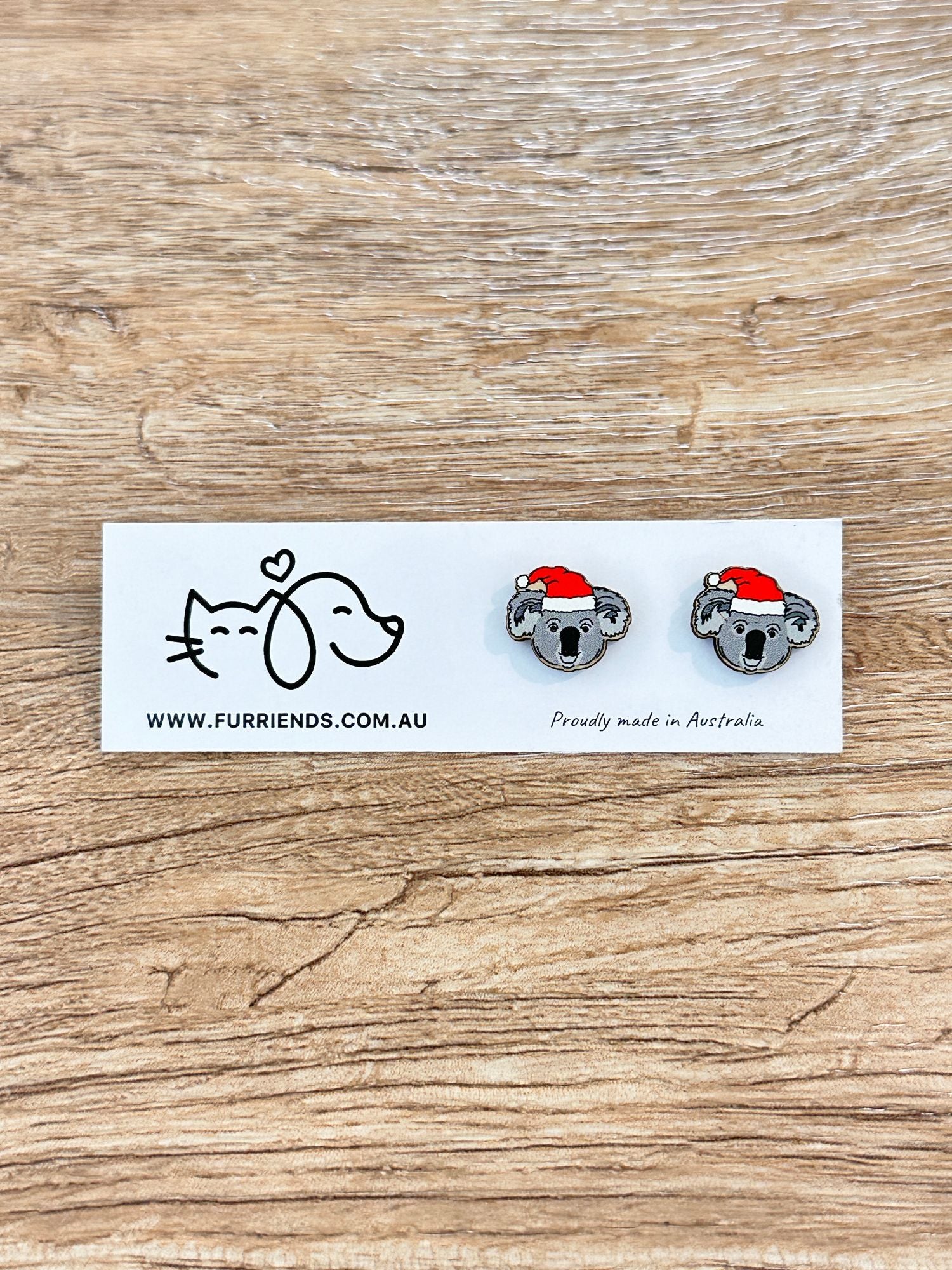 Koala Christmas Edition ColourPop Stud Earrings