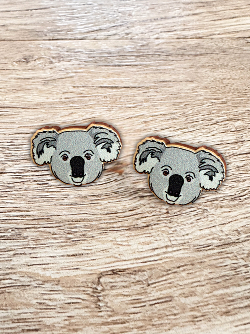 Koala ColourPop Stud Earrings