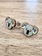 Koala ColourPop Stud Earrings