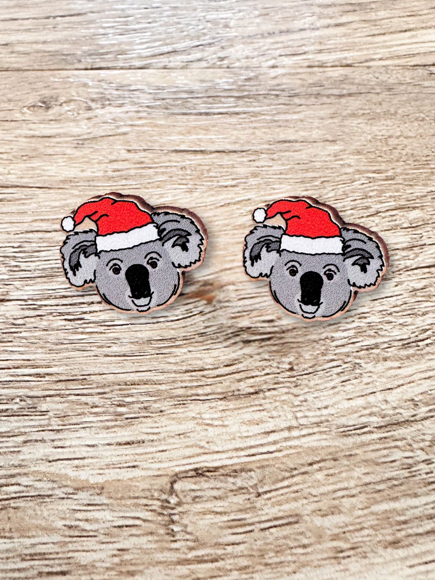 Koala Christmas Edition ColourPop Stud Earrings
