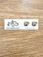 Kookaburra ColourPop Stud Earrings