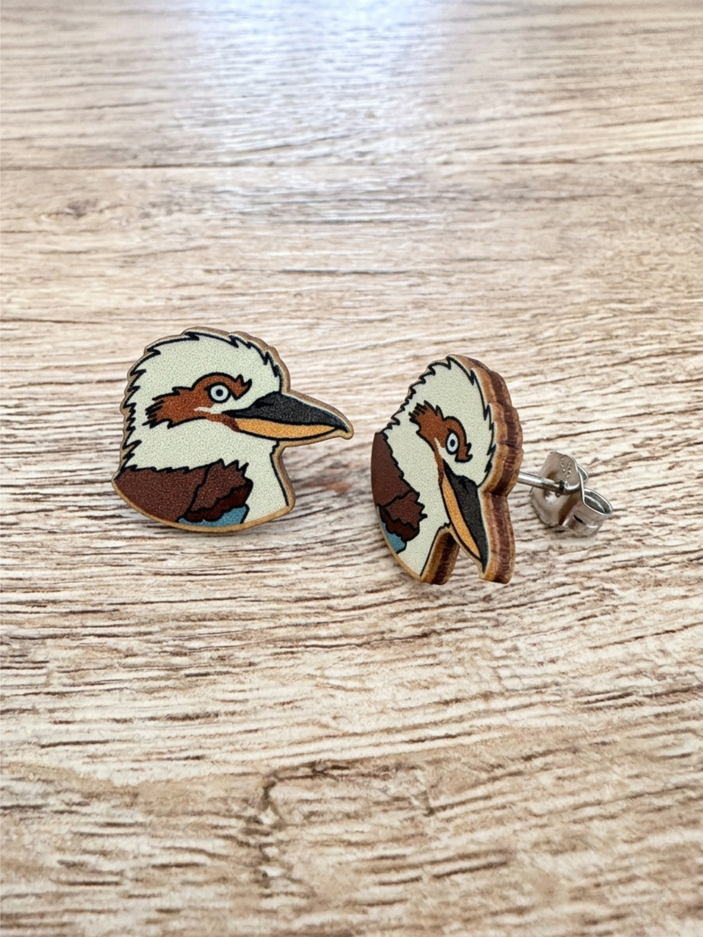 Kookaburra ColourPop Stud Earrings