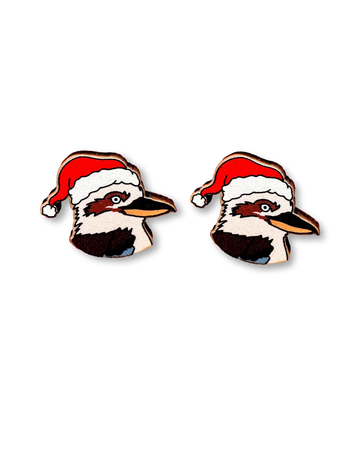 Kookaburra Christmas Edition ColourPop Stud Earrings