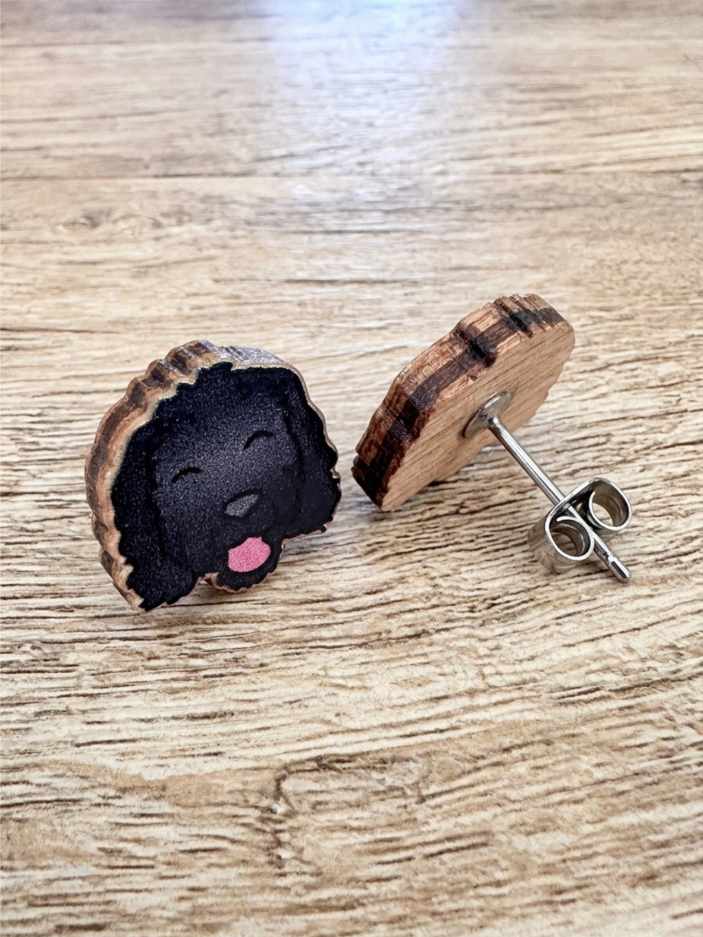 Labradoodle ColourPop Stud Earrings