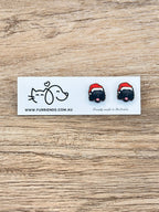 Labradoodle Christmas Edition ColourPop Stud Earrings