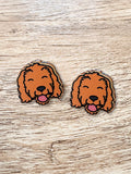 Labradoodle ColourPop Stud Earrings