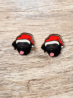 Labrador Christmas Edition ColourPop Stud Earrings