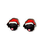 Labrador Christmas Edition ColourPop Stud Earrings