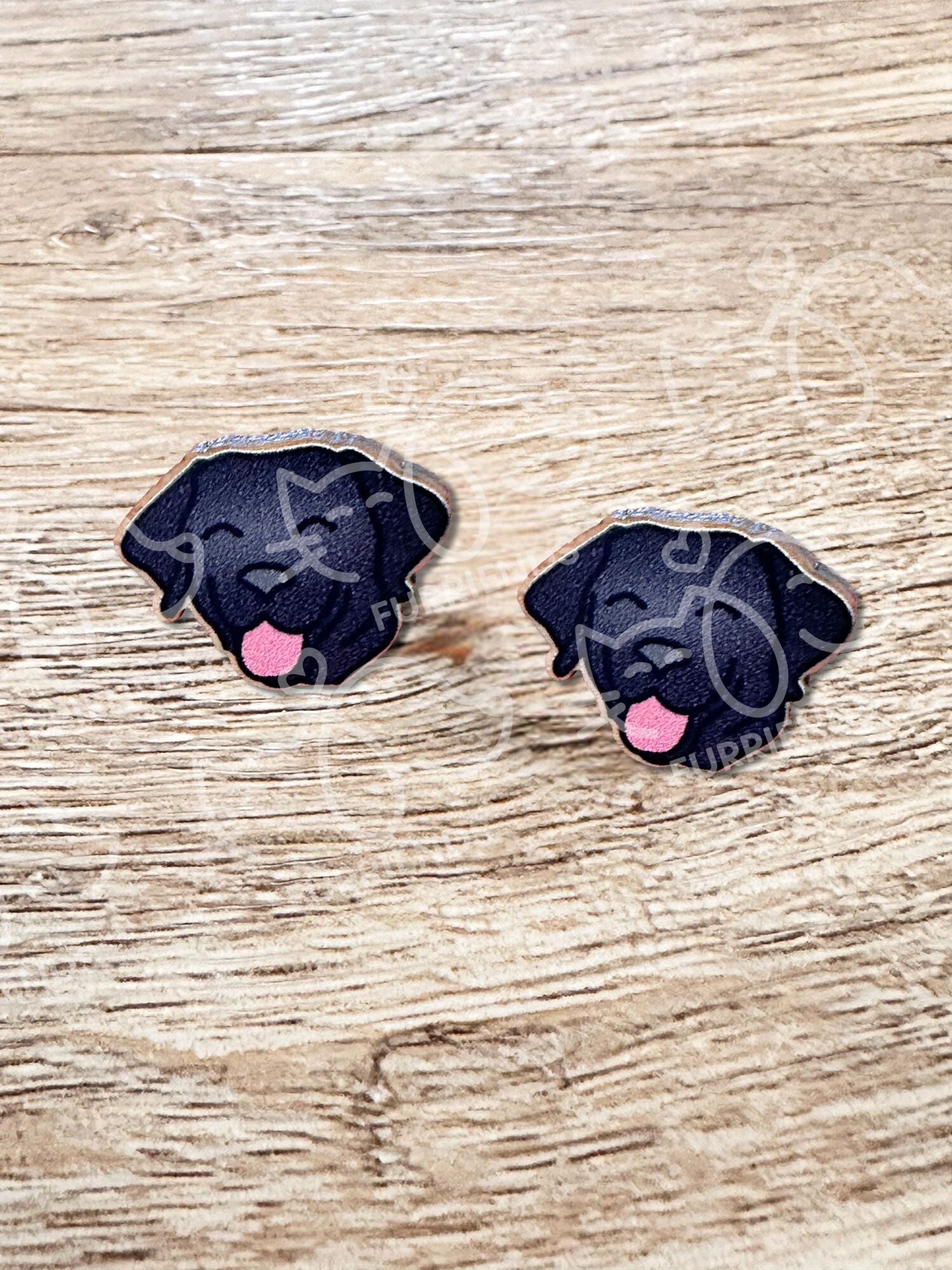 Labrador ColourPop Stud Earrings