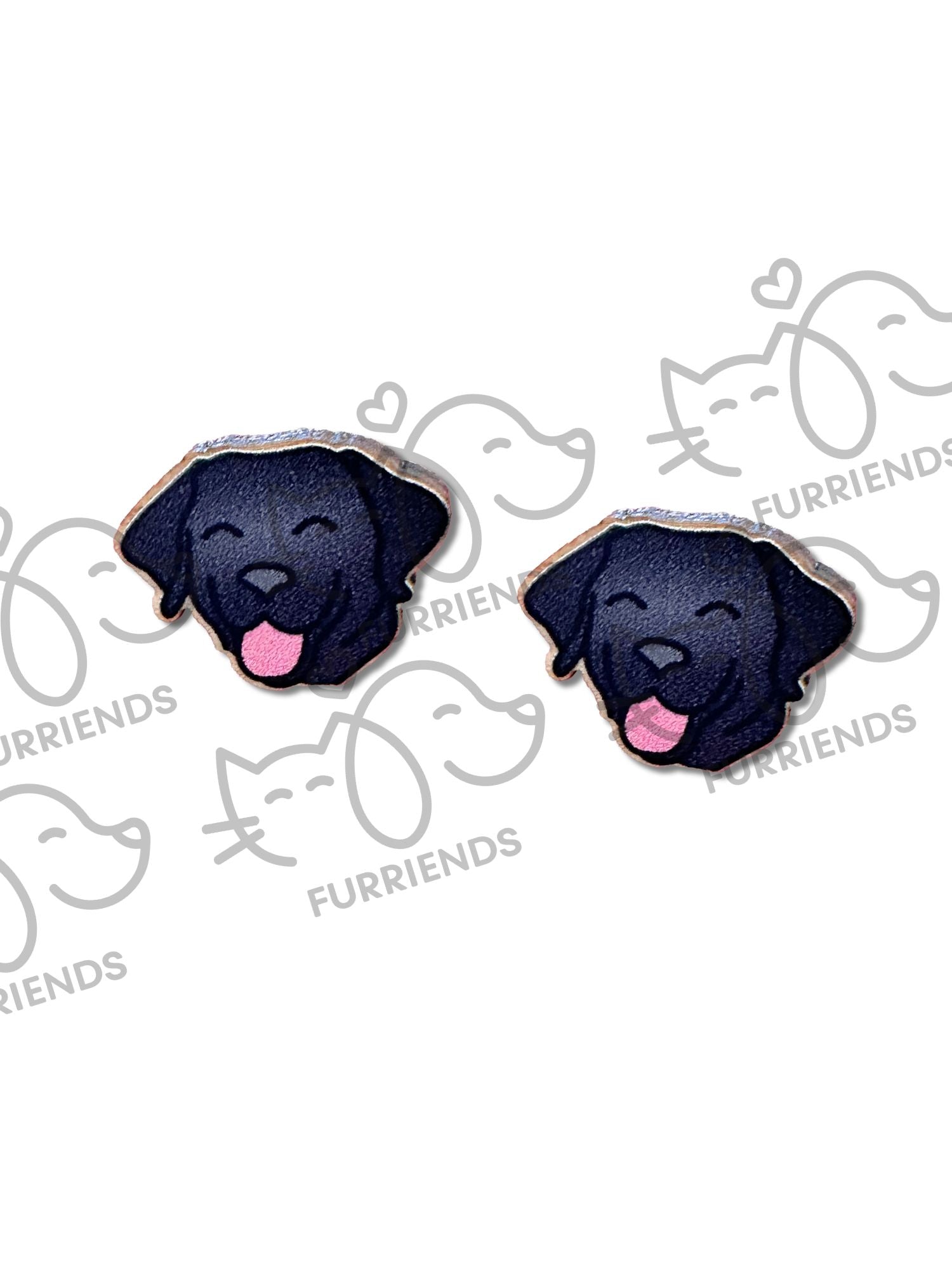 Labrador ColourPop Stud Earrings