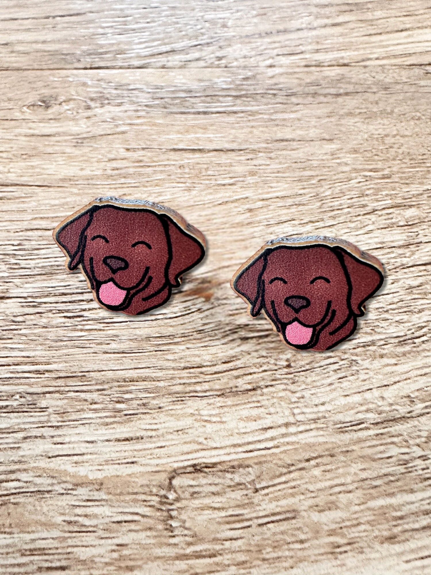 Labrador ColourPop Stud Earrings