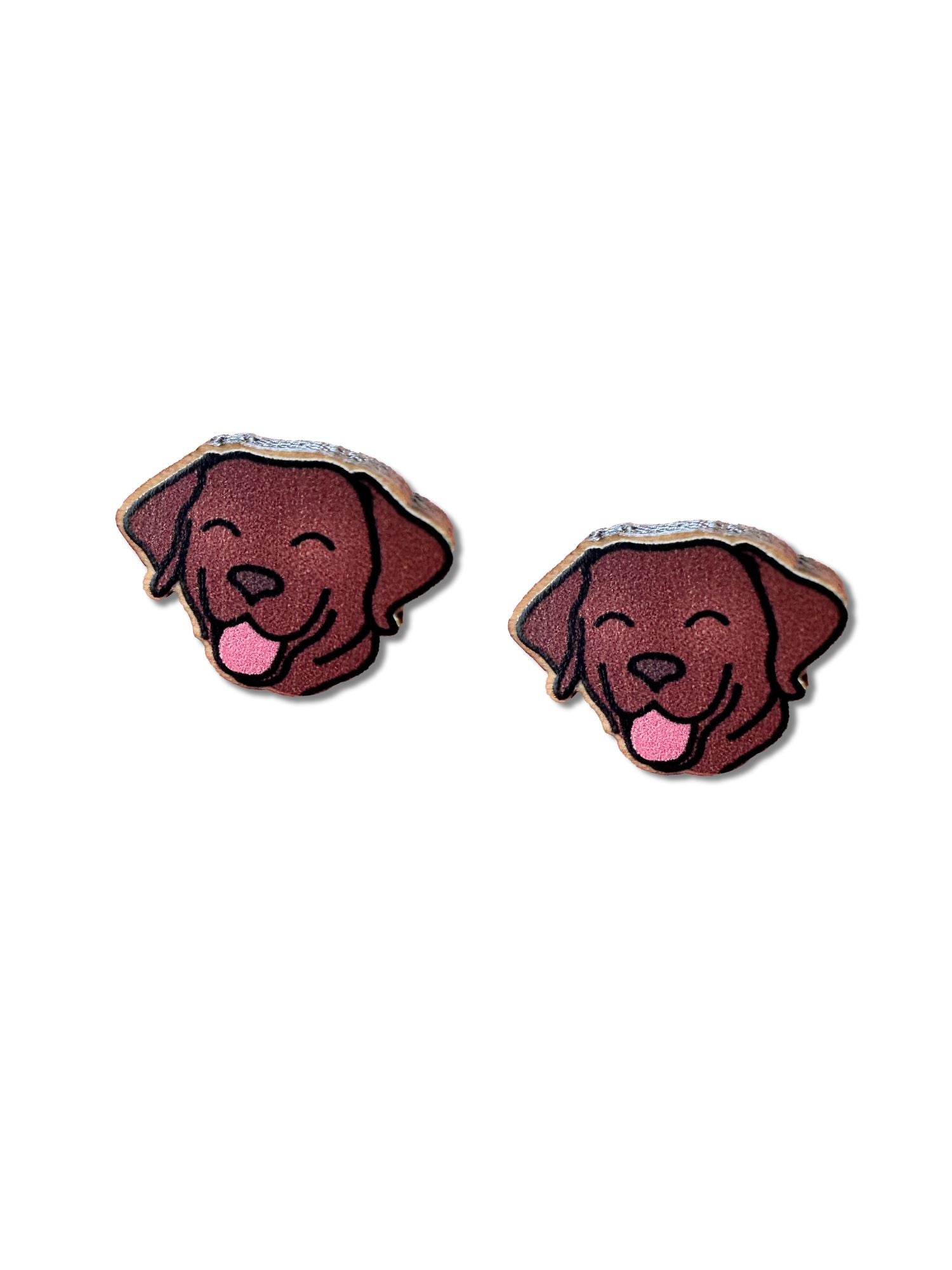 Labrador ColourPop Stud Earrings