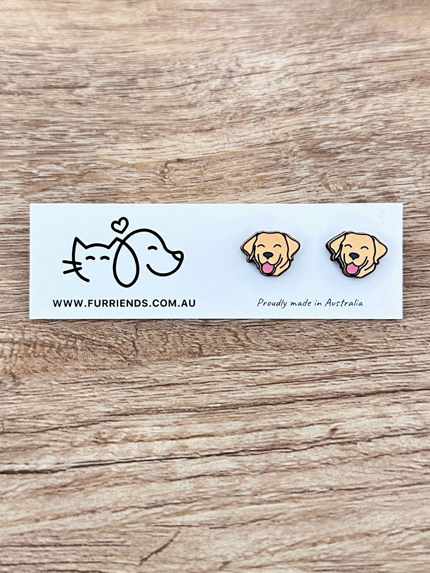 Labrador ColourPop Stud Earrings