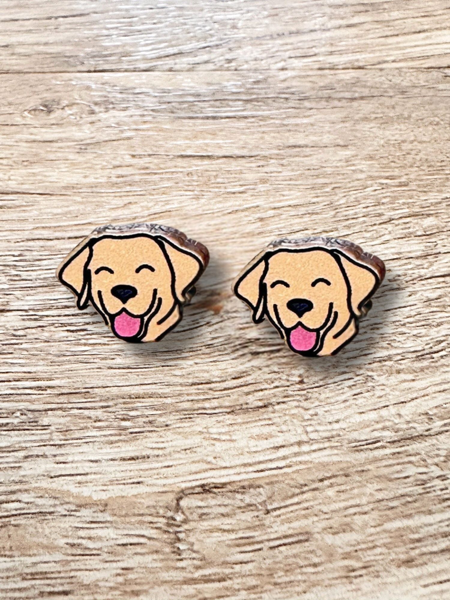 Labrador ColourPop Stud Earrings