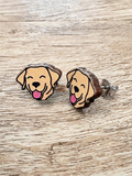 Labrador ColourPop Stud Earrings