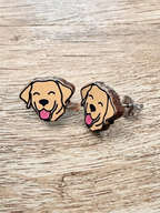 Labrador ColourPop Stud Earrings