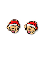 Labrador Christmas Edition ColourPop Stud Earrings