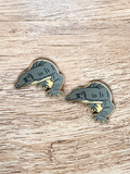 Lace-Monitor ColourPop Stud Earrings