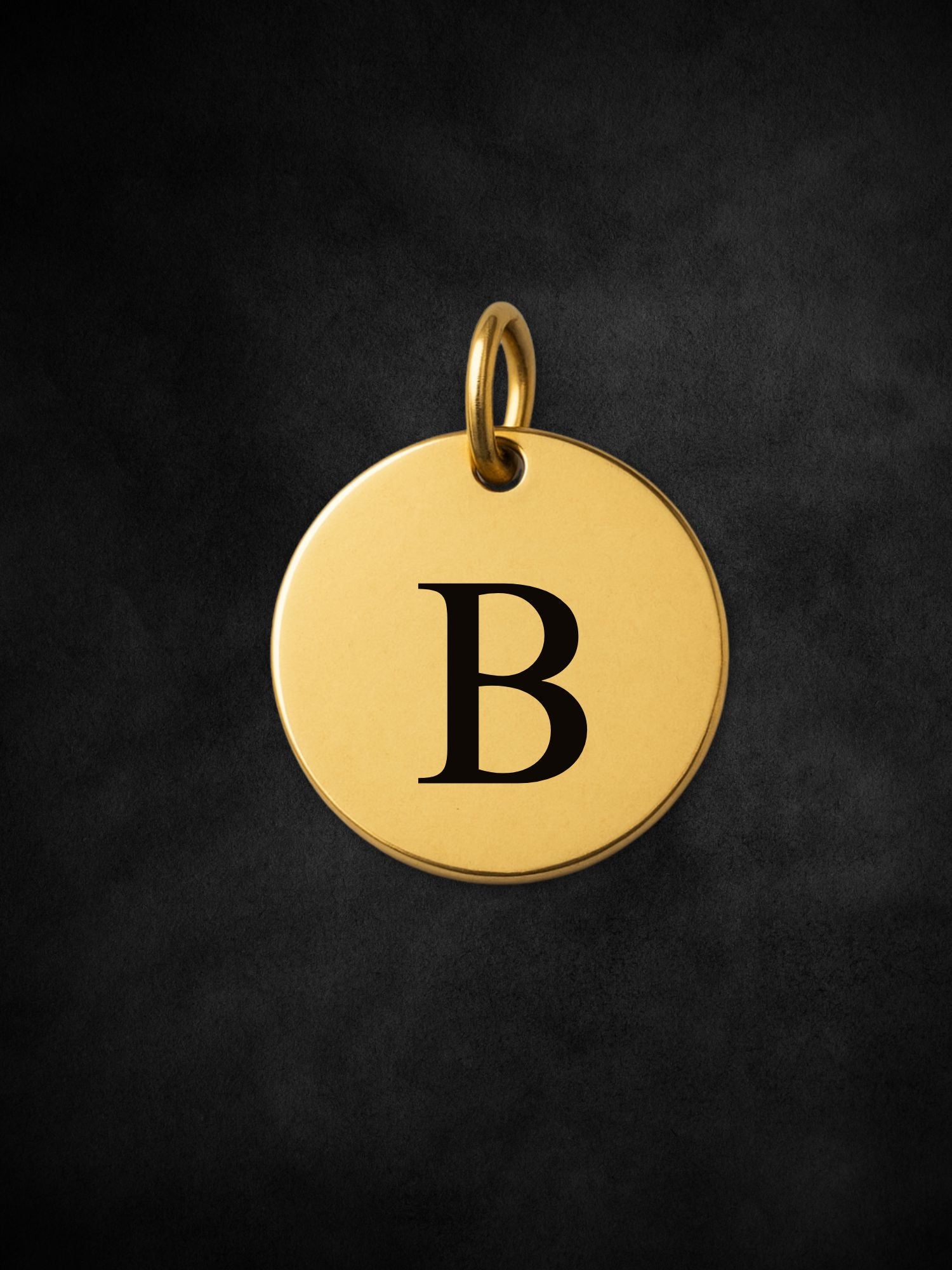Additional Letters Disc Pendant 10mm