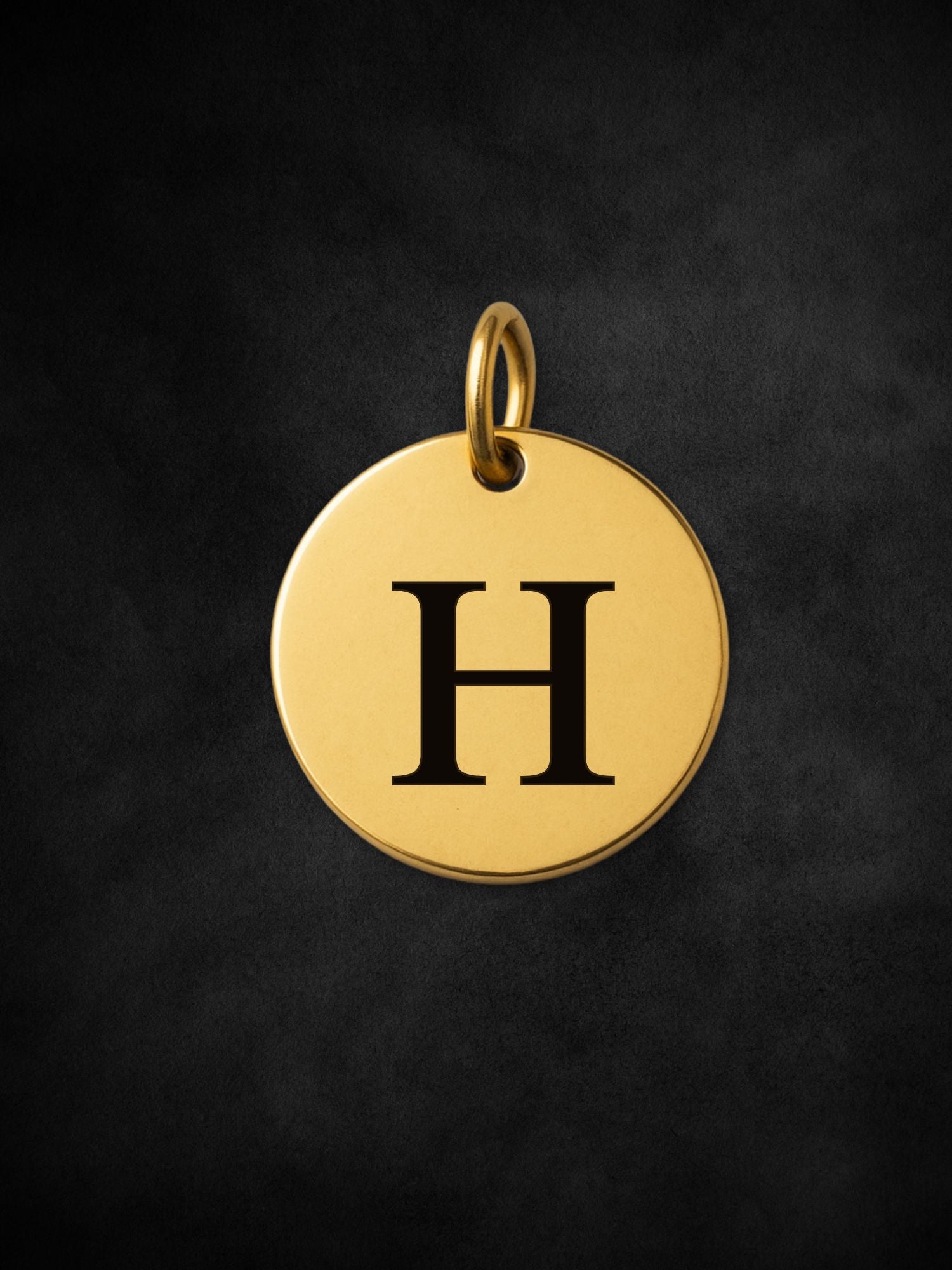 Additional Letters Disc Pendant 10mm