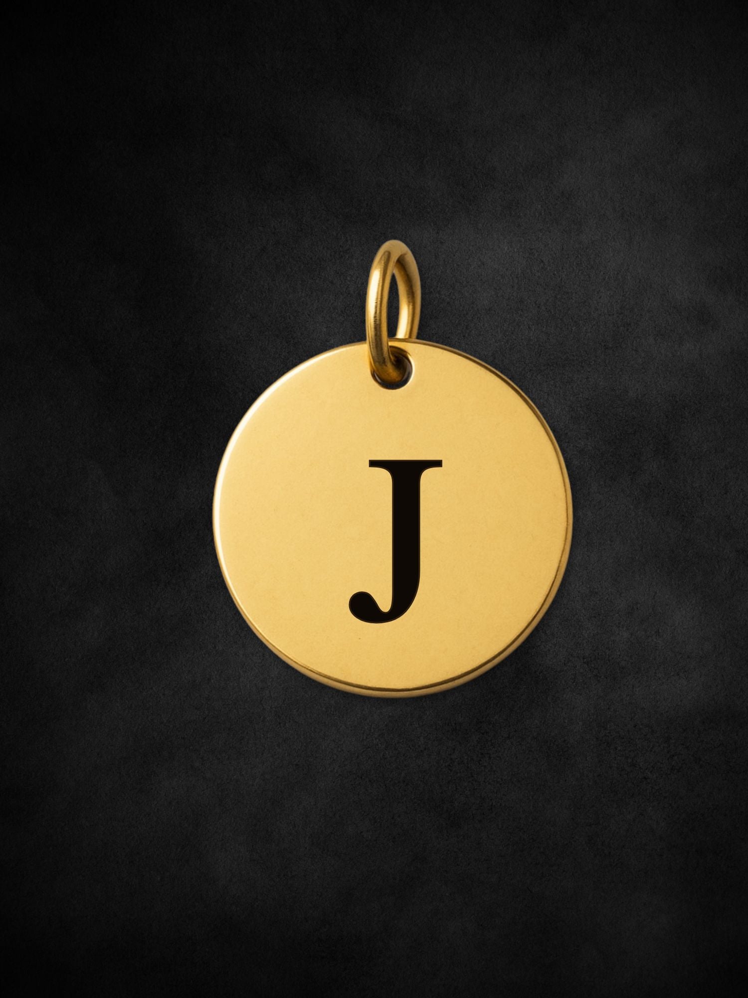 Additional Letters Disc Pendant 10mm