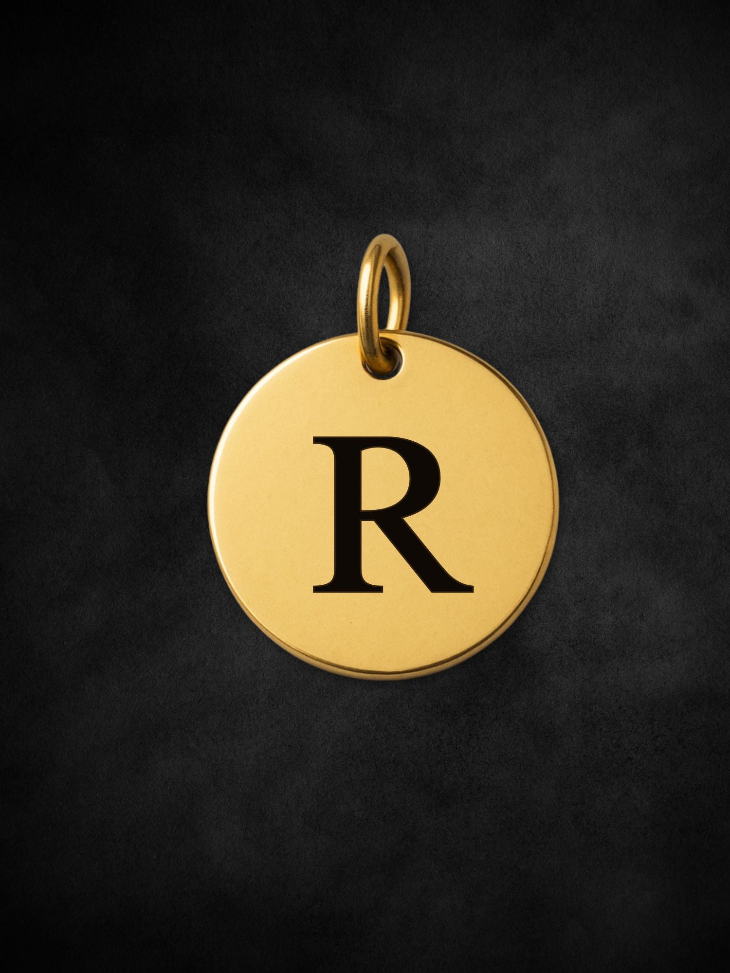 Additional Letters Disc Pendant 10mm