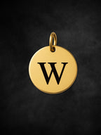Additional Letters Disc Pendant 10mm
