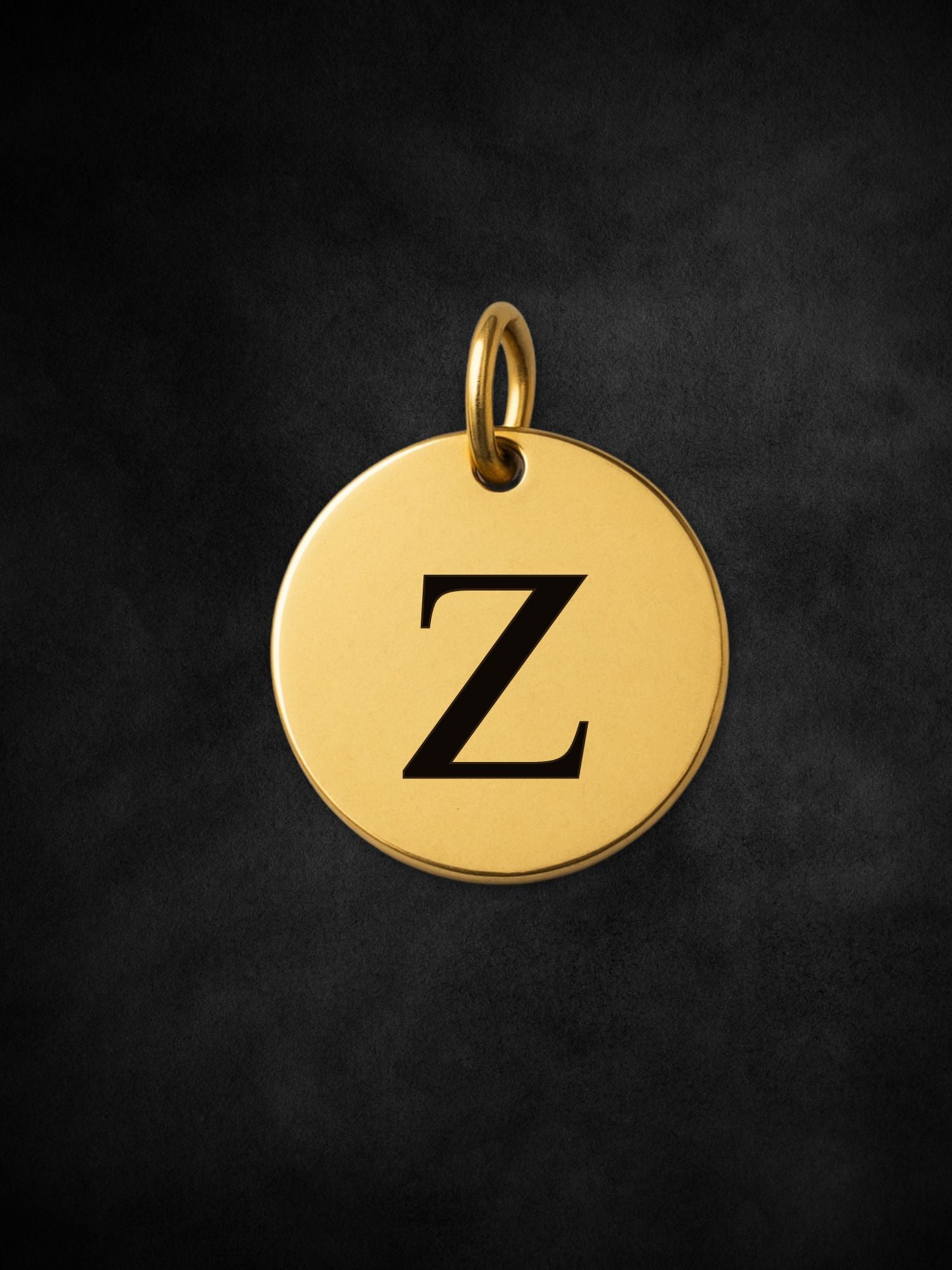 Additional Letters Disc Pendant 10mm