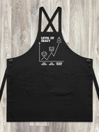 Level Of Crazy Jarrah Crossback Apron (Customisable)