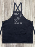 Level Of Crazy Jarrah Crossback Apron (Customisable)