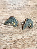 Lace-Monitor ColourPop Stud Earrings