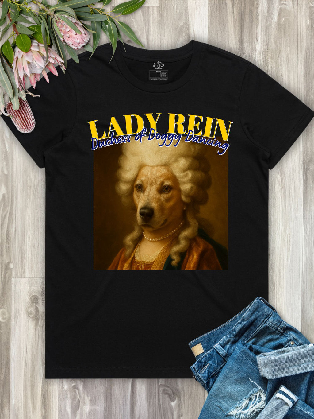 Nobility Portrait Custom Photo Regular Fit T-shirt