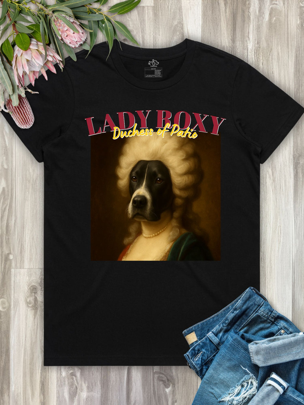 Nobility Portrait Custom Photo Regular Fit T-shirt