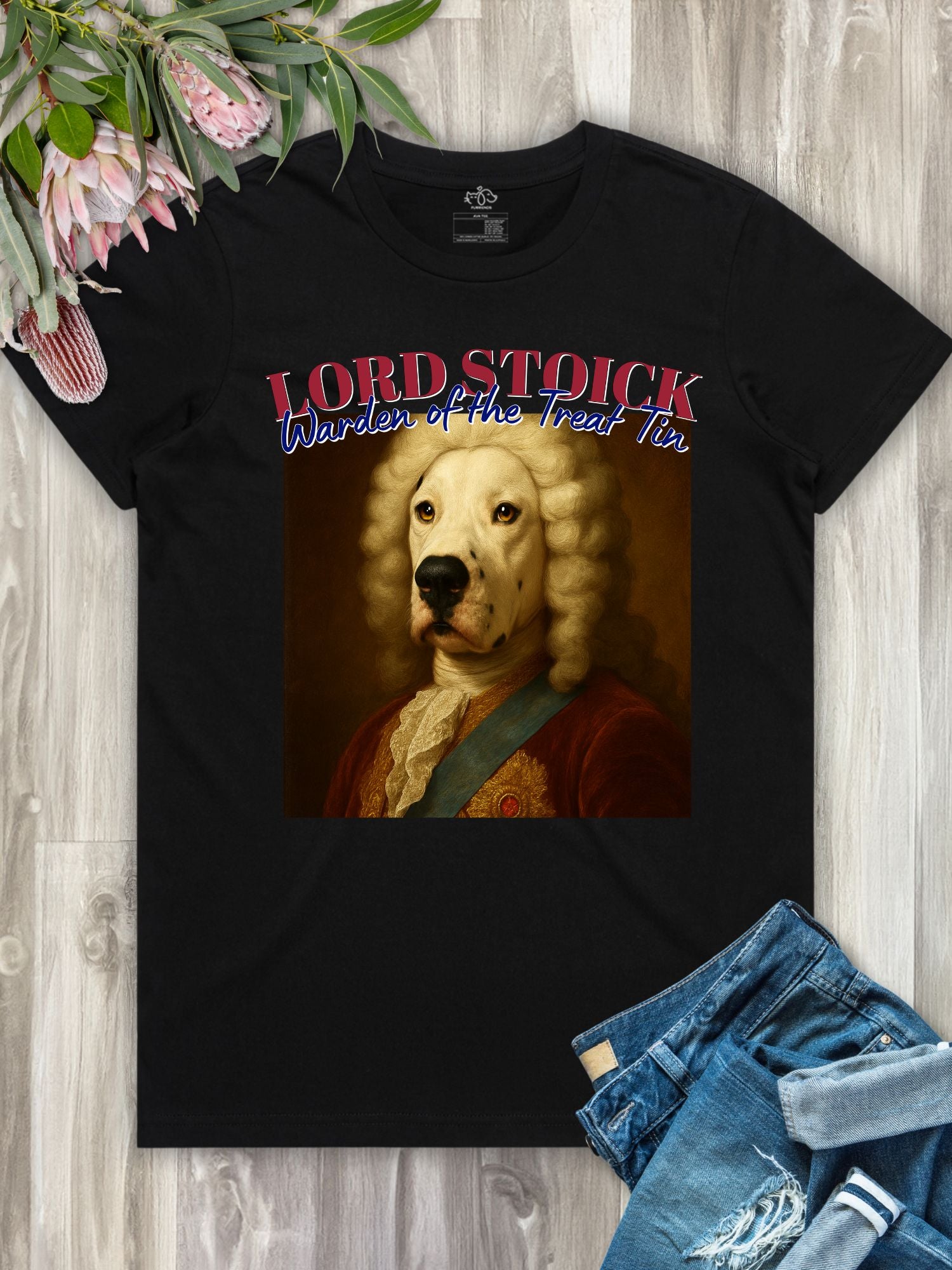 Nobility Portrait Custom Photo Regular Fit T-shirt