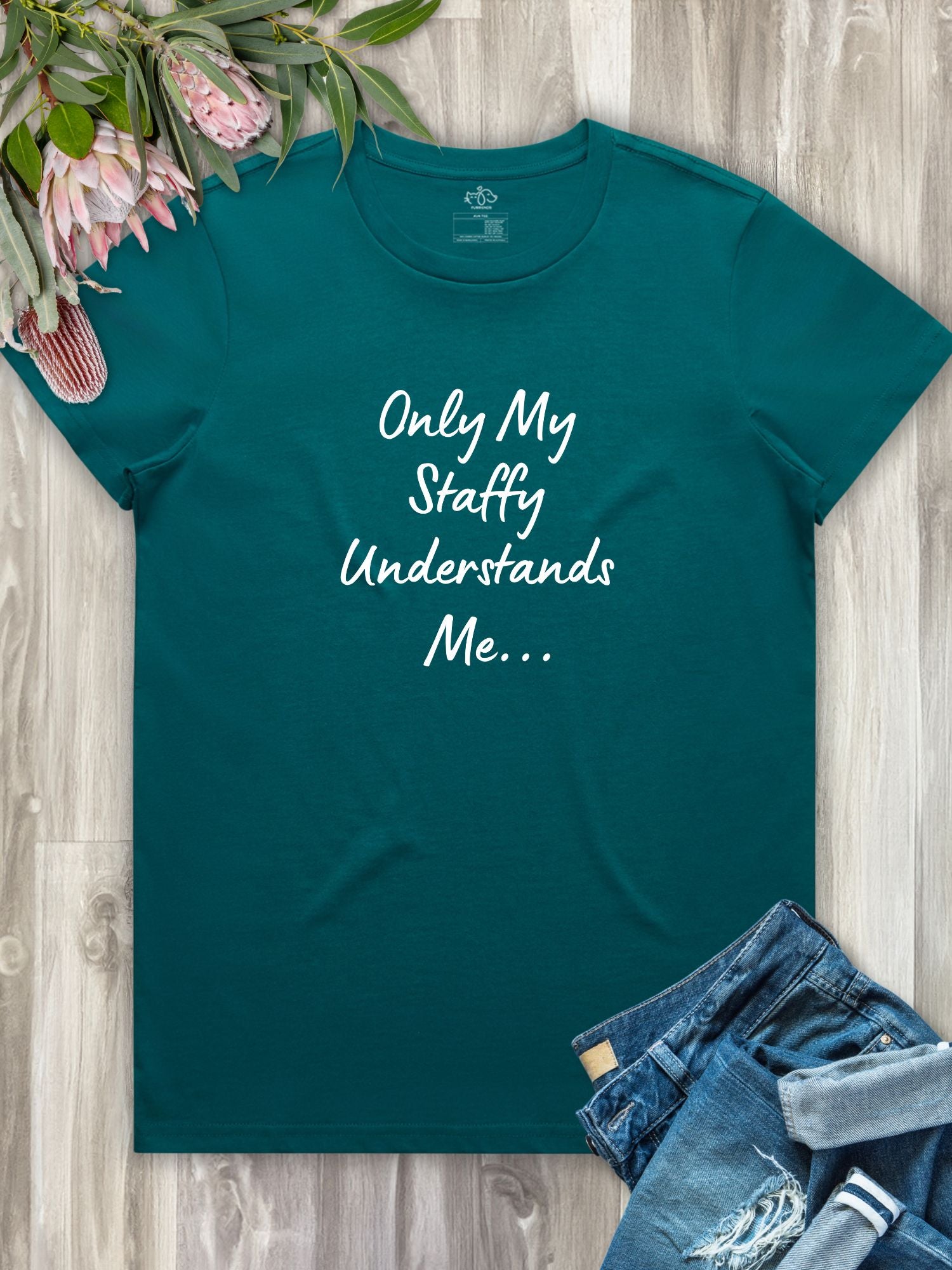 Only My Staffy Understands Me Regular Fit T-shirt
