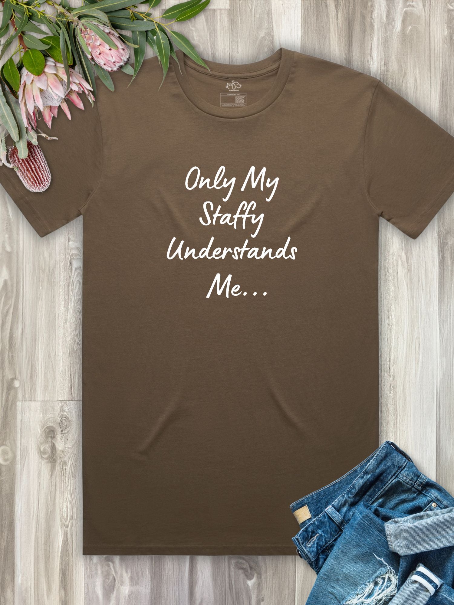 Only My Staffy Understands Me Regular Fit T-shirt