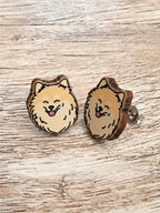 Pomeranian ColourPop Stud Earrings
