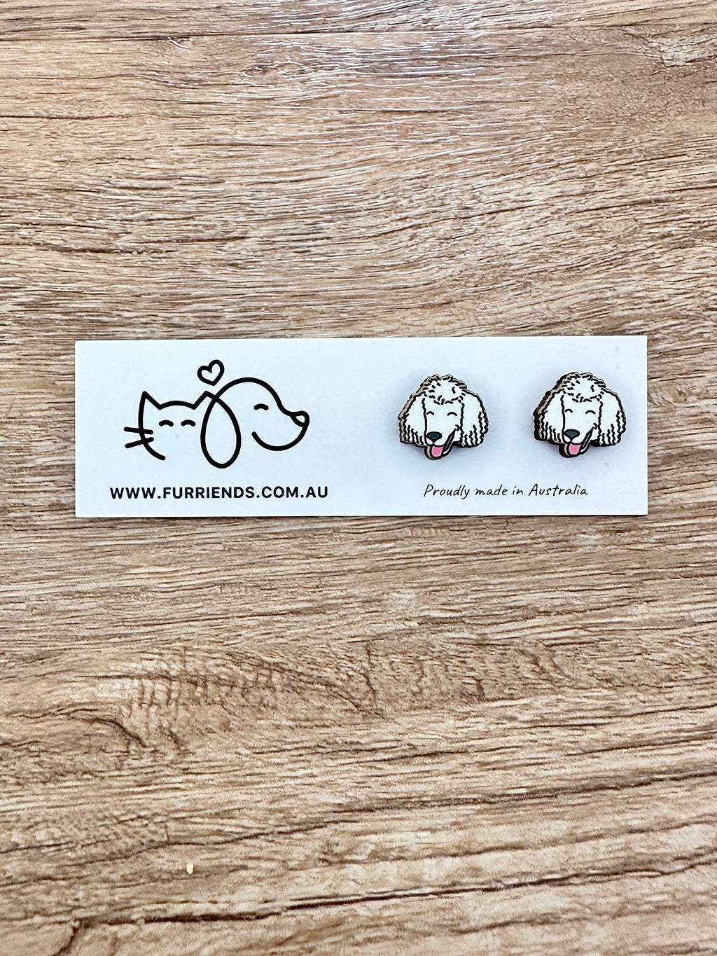 Poodle ColourPop Stud Earrings